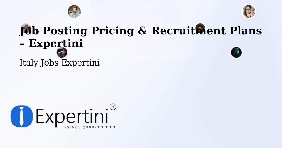 Job Posting Pricing & Recruitment Plans – Cles - Cles, Italy Jobs Expertini