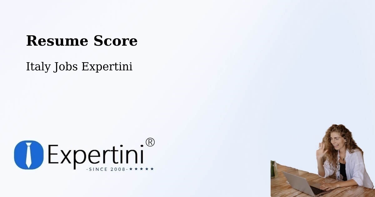 Resume Score & Job Description Match Tool – Cles - Italy Jobs Expertini